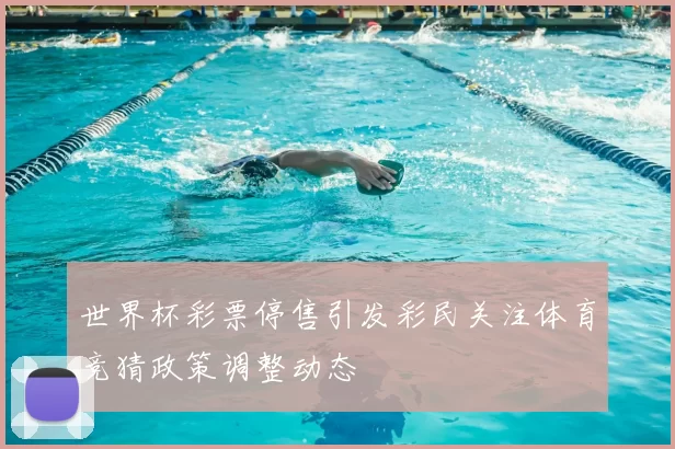 世界杯彩票停售引发彩民关注体育竞猜政策调整动态